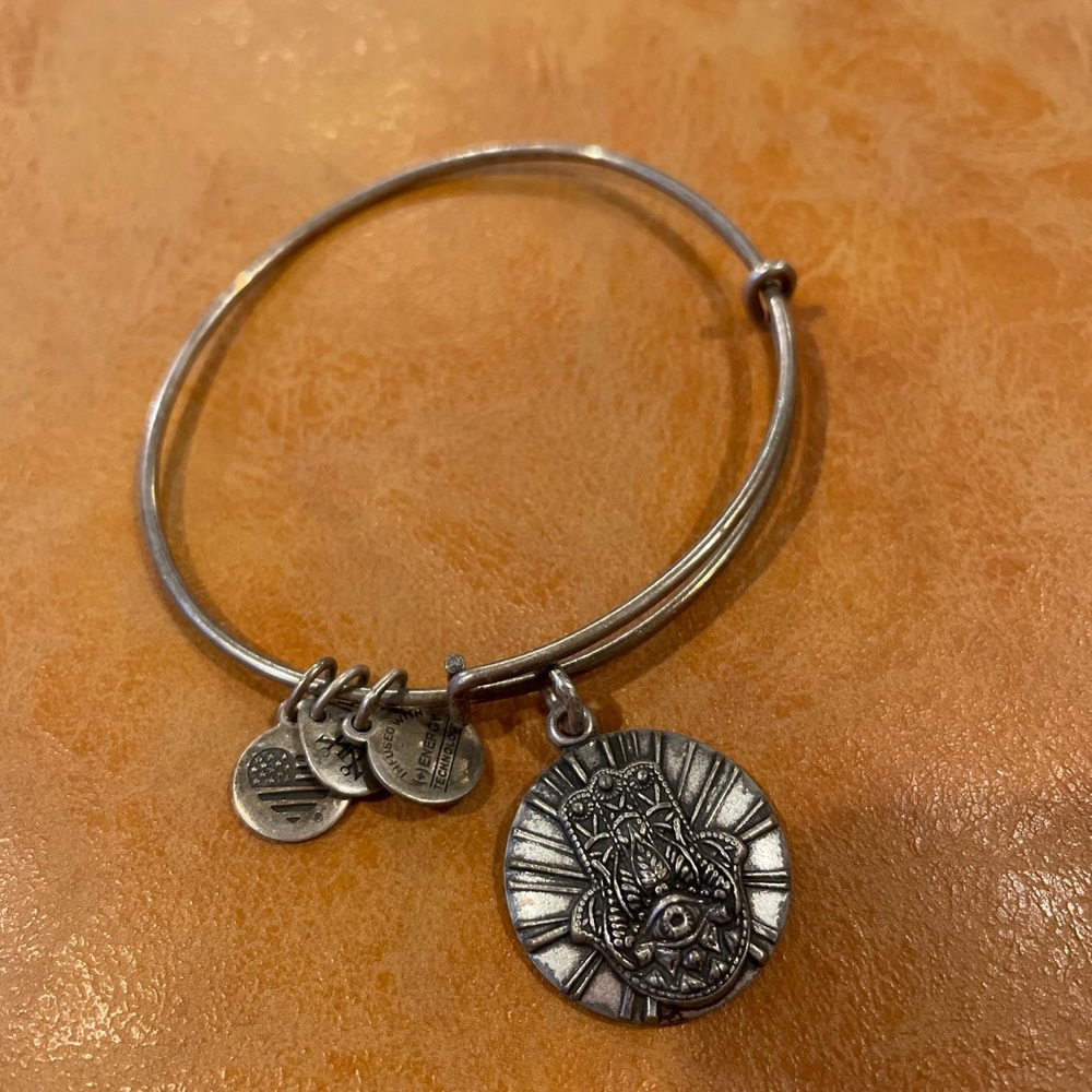 Hamsa Alex and Ani Bangle